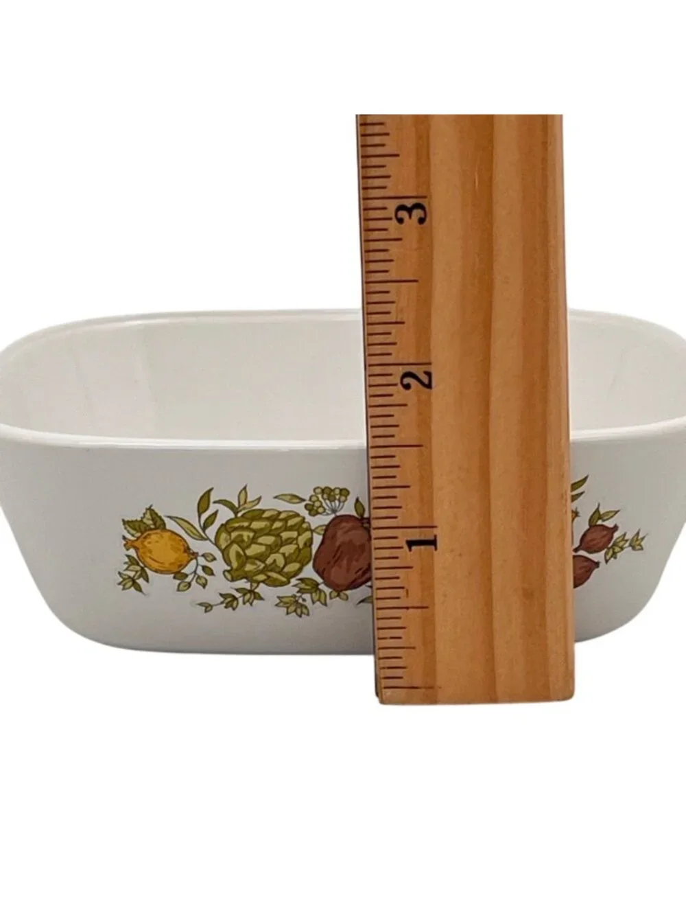 Vintage Corning Ware 1 3/4 Cup P-41-B Small Casserole Dish Garden Harvest Design